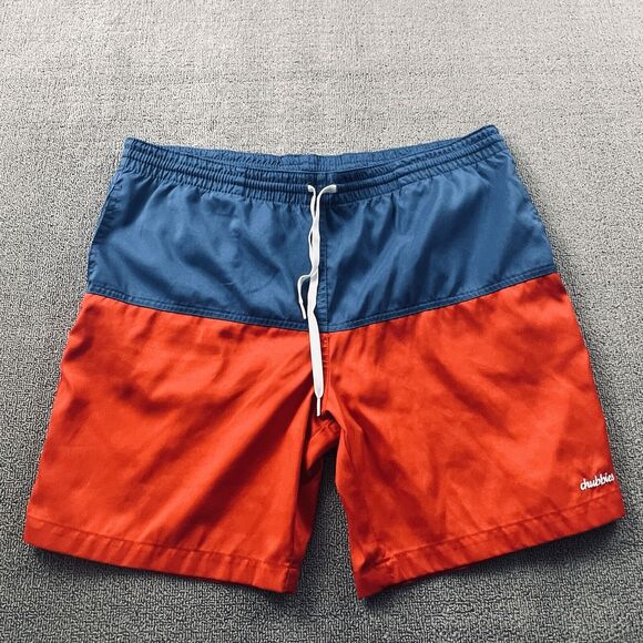 Chubbies Shorts Adult Extra Large Colorblock Surf Swim Outdoor Active Casual Men - Picture 1 of 13